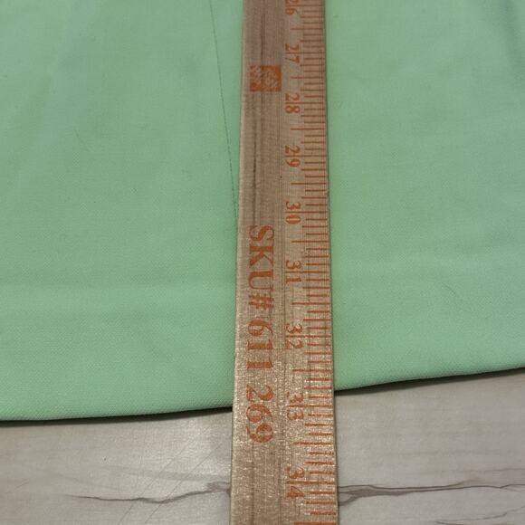 French Connection Women L Dress Mini Square Neck Adjustable Strap Lime Green - Picture 11 of 11